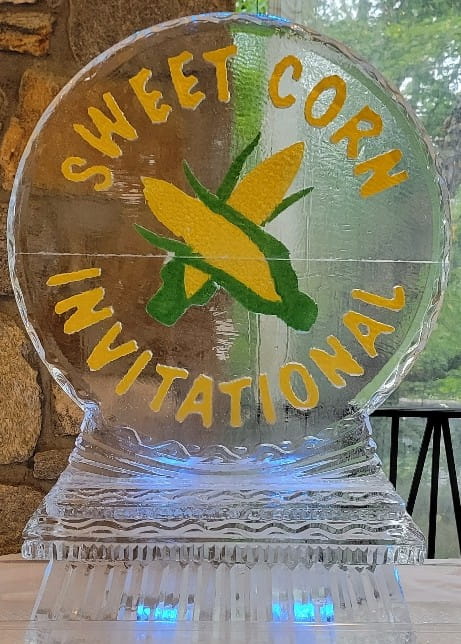 Sweet Corn Invitational event ice sculpture