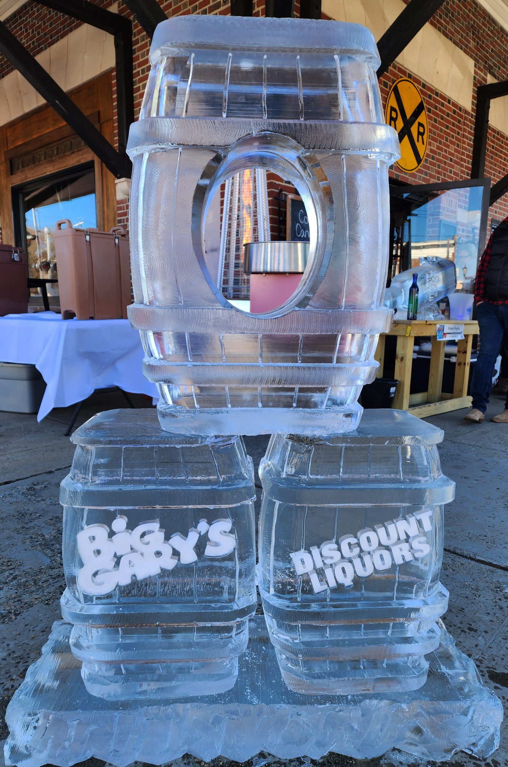 Multi Block Beer Barrel Photo Op