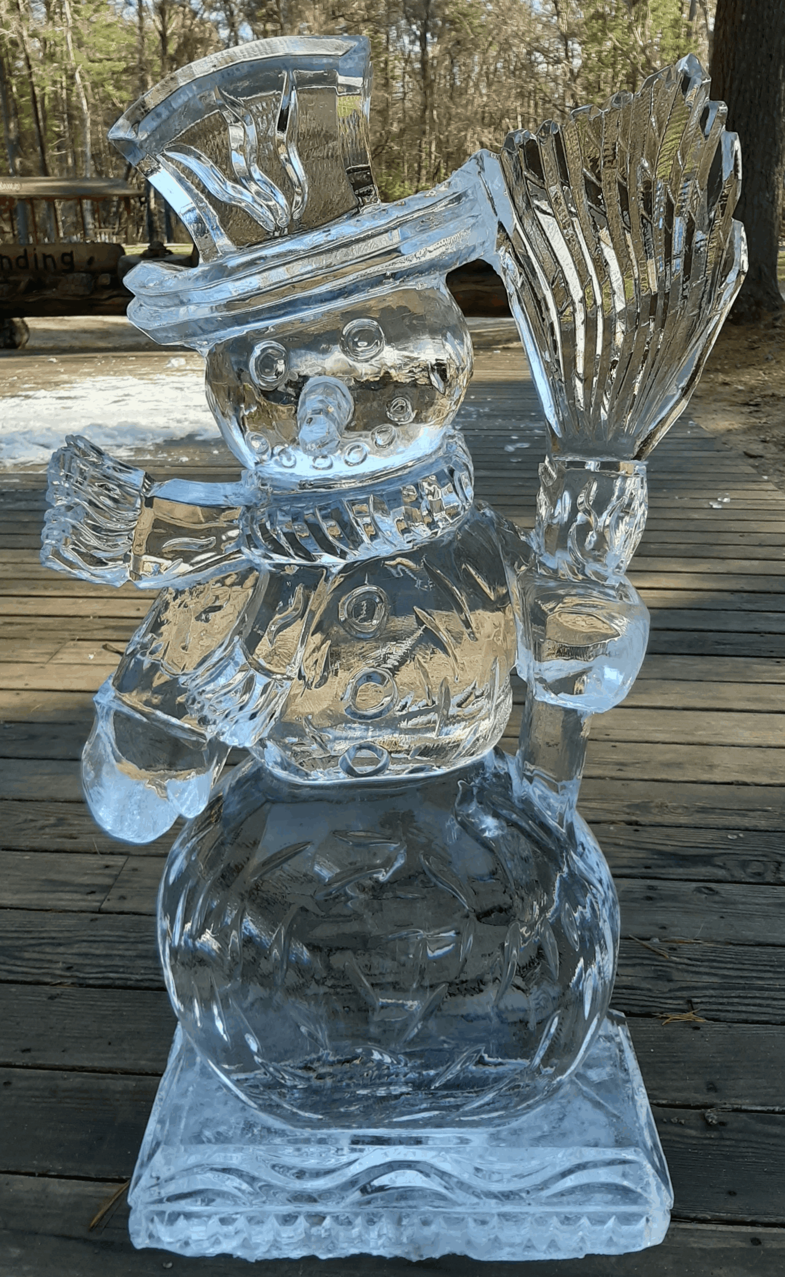 Ice Matters Traditional Snowman