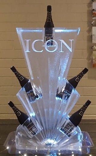 ICON engraved ice wine chiller
